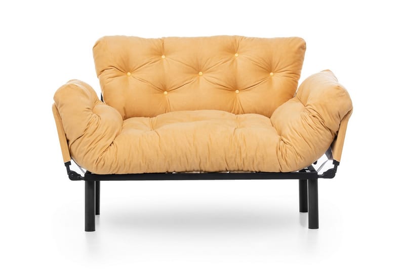 Mezonzo 2-seter Sovesofa - Gul - Møbler - Sofaer - Sovesofaer