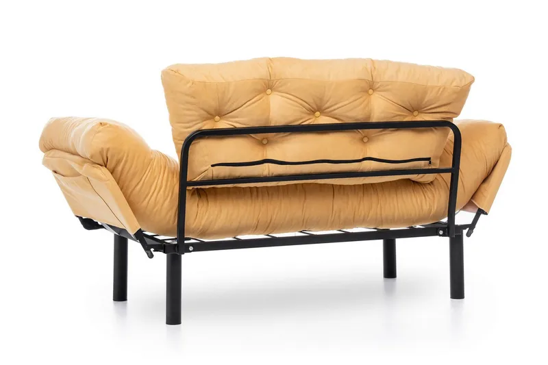 Mezonzo 2-seter Sovesofa - Gul - Møbler - Sofaer - Sovesofaer