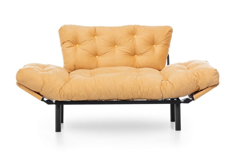 Mezonzo 2-seter Sovesofa - Gul - Møbler - Sofaer - Sovesofaer