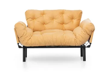 Mezonzo 2-seter Sovesofa - Gul - Møbler - Sofaer - Sovesofaer