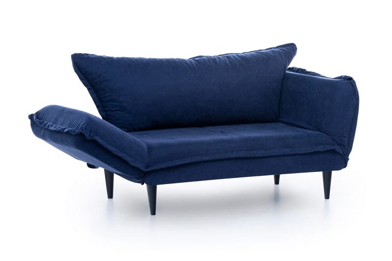Mezonzo 3-seter Rektangulær Sovesofa 50x190 cm i Stoff - Blå - Møbler - Sofaer - Sovesofaer