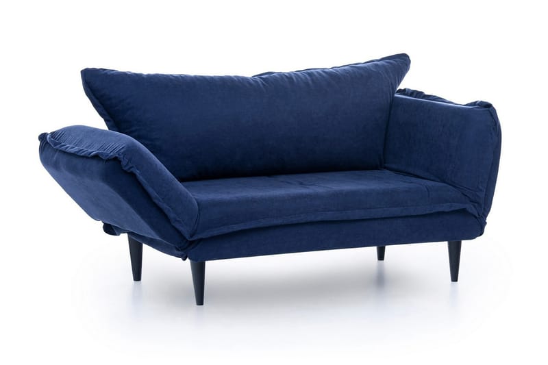 Mezonzo 3-seter Rektangulær Sovesofa 50x190 cm i Stoff - Blå - Møbler - Sofaer - Sovesofaer