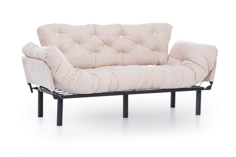 Mezonzo 3-seter Sovesofa - Beige - Sovesofaer - 3 seters sovesofa