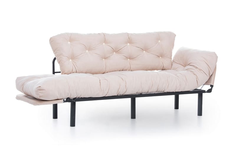 Mezonzo 3-seter Sovesofa - Beige - Sovesofaer - 3 seters sovesofa