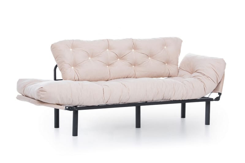 Mezonzo 3-seter Sovesofa - Beige - Sovesofaer - 3 seters sovesofa