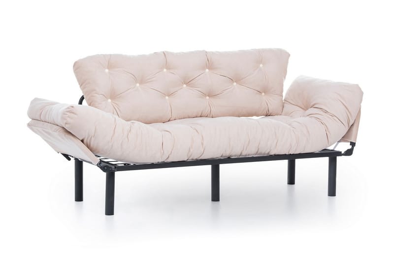 Mezonzo 3-seter Sovesofa - Beige - Sovesofaer - 3 seters sovesofa