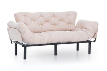 Mezonzo 3-seter Sovesofa - Beige - Møbler - Sofaer - Sovesofaer