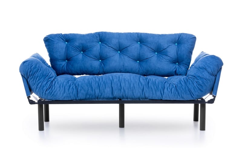 Mezonzo 3-seter Sovesofa - Blå - Møbler - Sofaer - Sovesofaer