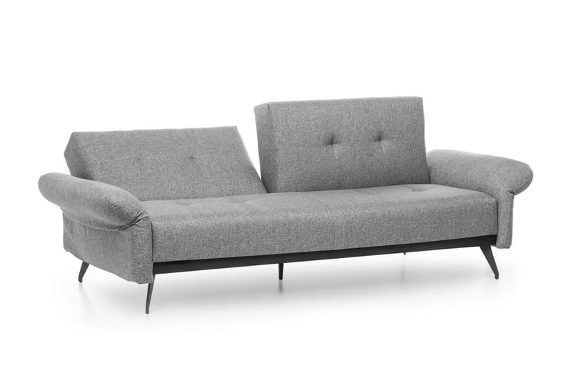 Mezonzo 3-seter Sovesofa - Grå - Møbler - Sofaer - Sovesofaer