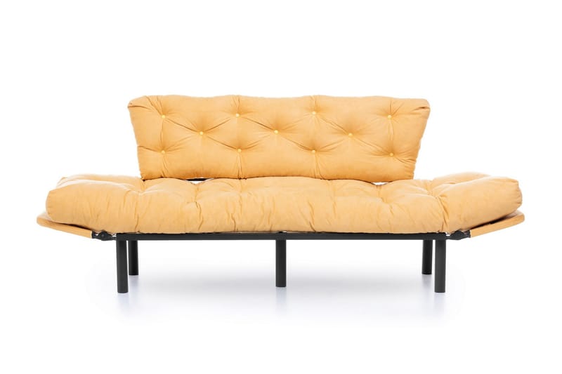 Mezonzo 3-seter Sovesofa - Gul - Sovesofaer - 3 seters sovesofa