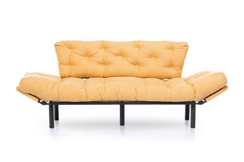 Mezonzo 3-seter Sovesofa - Gul - Sovesofaer - 3 seters sovesofa