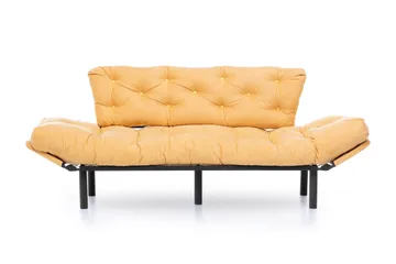 Mezonzo 3-seter Sovesofa - Gul - Møbler - Sofaer - Sovesofaer