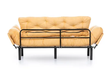 Mezonzo 3-seter Sovesofa - Gul - Møbler - Sofaer - Sovesofaer