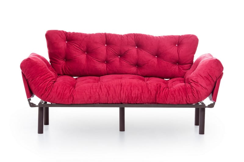 Mezonzo 3-seter Sovesofa - Rød - Møbler - Sofaer - Sovesofaer