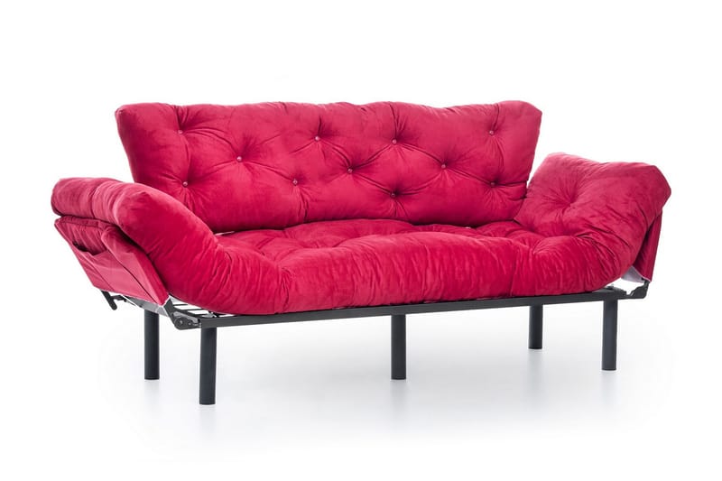 Mezonzo 3-seter Sovesofa - Rød - Møbler - Sofaer - Sovesofaer