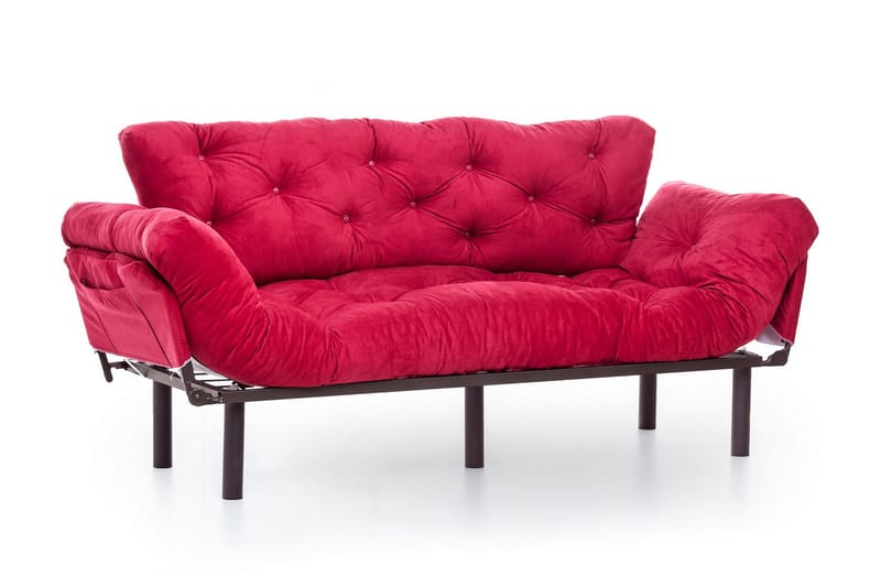 Mezonzo 3-seter Sovesofa - Rød - Møbler - Sofaer - Sovesofaer