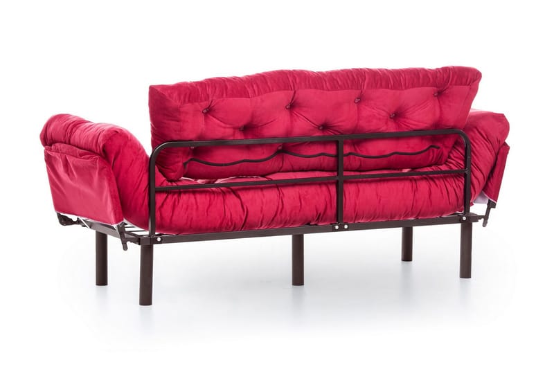 Mezonzo 3-seter Sovesofa - Rød - Møbler - Sofaer - Sovesofaer