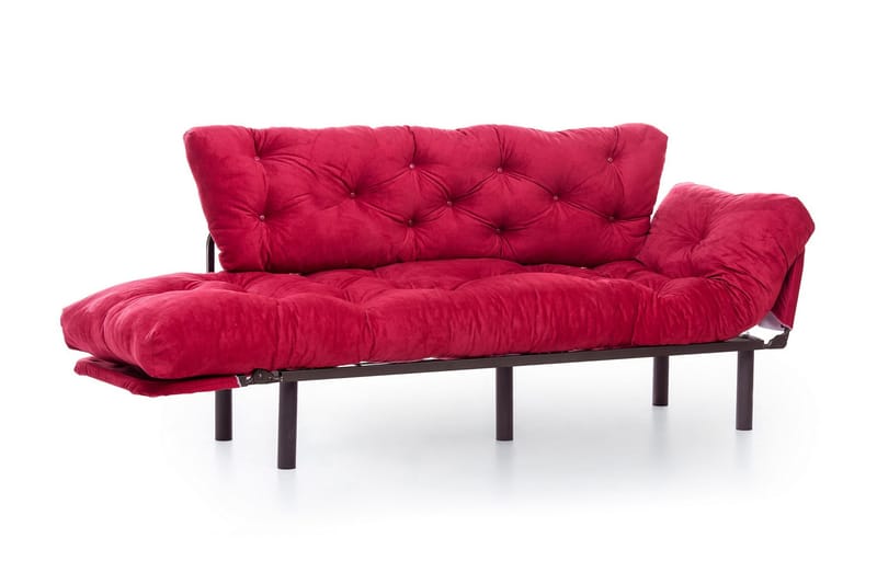Mezonzo 3-seter Sovesofa - Rød - Møbler - Sofaer - Sovesofaer