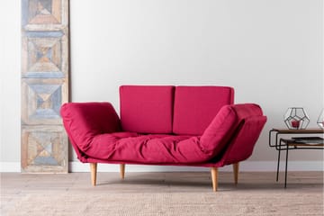 Mezonzo 3-seter Sovesofa - Rød - Møbler - Sofaer - Sovesofaer
