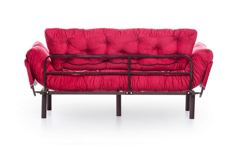 Mezonzo 3-seter Sovesofa - Rød - Møbler - Sofaer - Sovesofaer