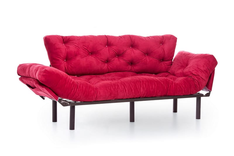 Mezonzo 3-seter Sovesofa - Rød - Møbler - Sofaer - Sovesofaer
