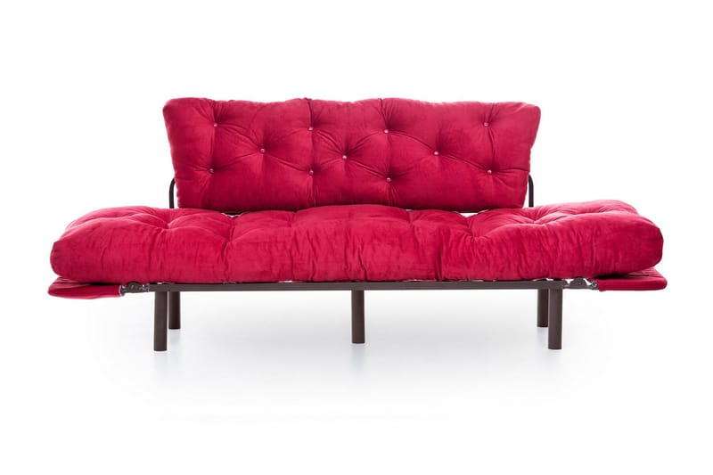 Mezonzo 3-seter Sovesofa - Rød - Møbler - Sofaer - Sovesofaer