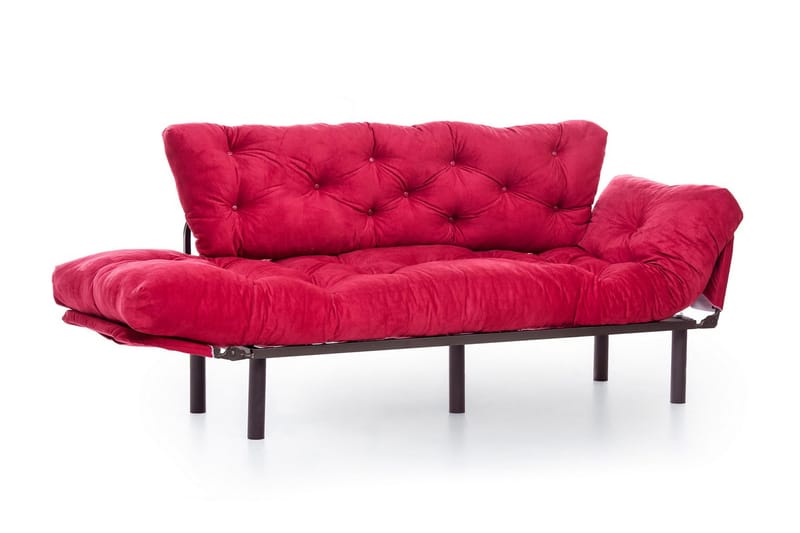 Mezonzo 3-seter Sovesofa - Rød - Møbler - Sofaer - Sovesofaer