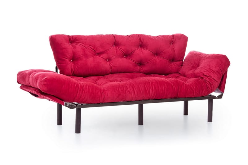 Mezonzo 3-seter Sovesofa - Rød - Møbler - Sofaer - Sovesofaer