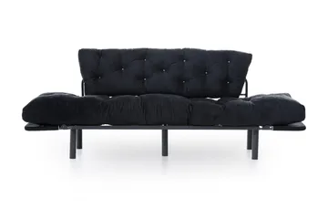 Mezonzo 3-seter Sovesofa - Svart - Møbler - Sofaer - Sovesofaer