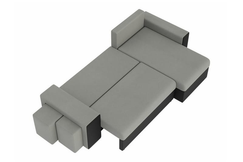 Midfeld 3-seters Hjørnesovesofa - Beige - Møbler - Sofaer - Sovesofaer