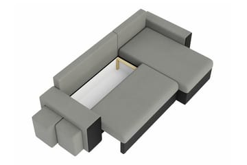 Midfeld 3-seters Hjørnesovesofa - Beige - Møbler - Sofaer - Sovesofaer
