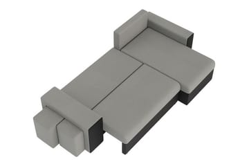 Midfeld 3-seters Hjørnesovesofa - Blå/Grå - Møbler - Sofaer - Sovesofaer