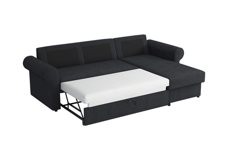 Midfeld 3-seters Hjørnesovesofa - Mørk Turkis - Møbler - Sofaer - Sovesofaer