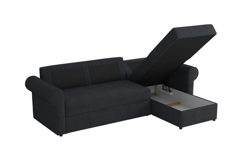 Midfeld 3-seters Hjørnesovesofa - Mørk Turkis - Møbler - Sofaer - Sovesofaer