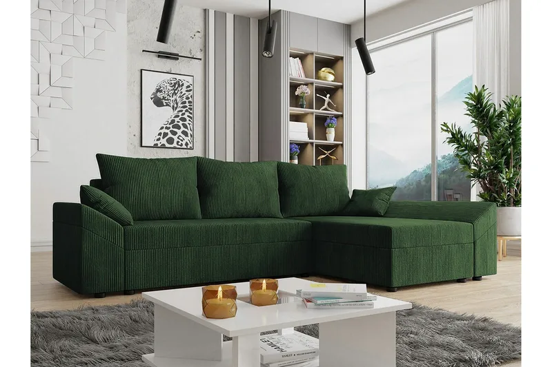 Midfeld 3-seters hjørnesovesofa - Møbler - Sofaer - Sovesofaer