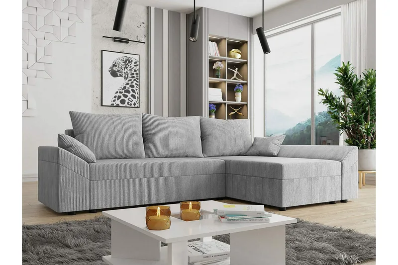 Midfeld 3-seters hjørnesovesofa - Møbler - Sofaer - Sovesofaer