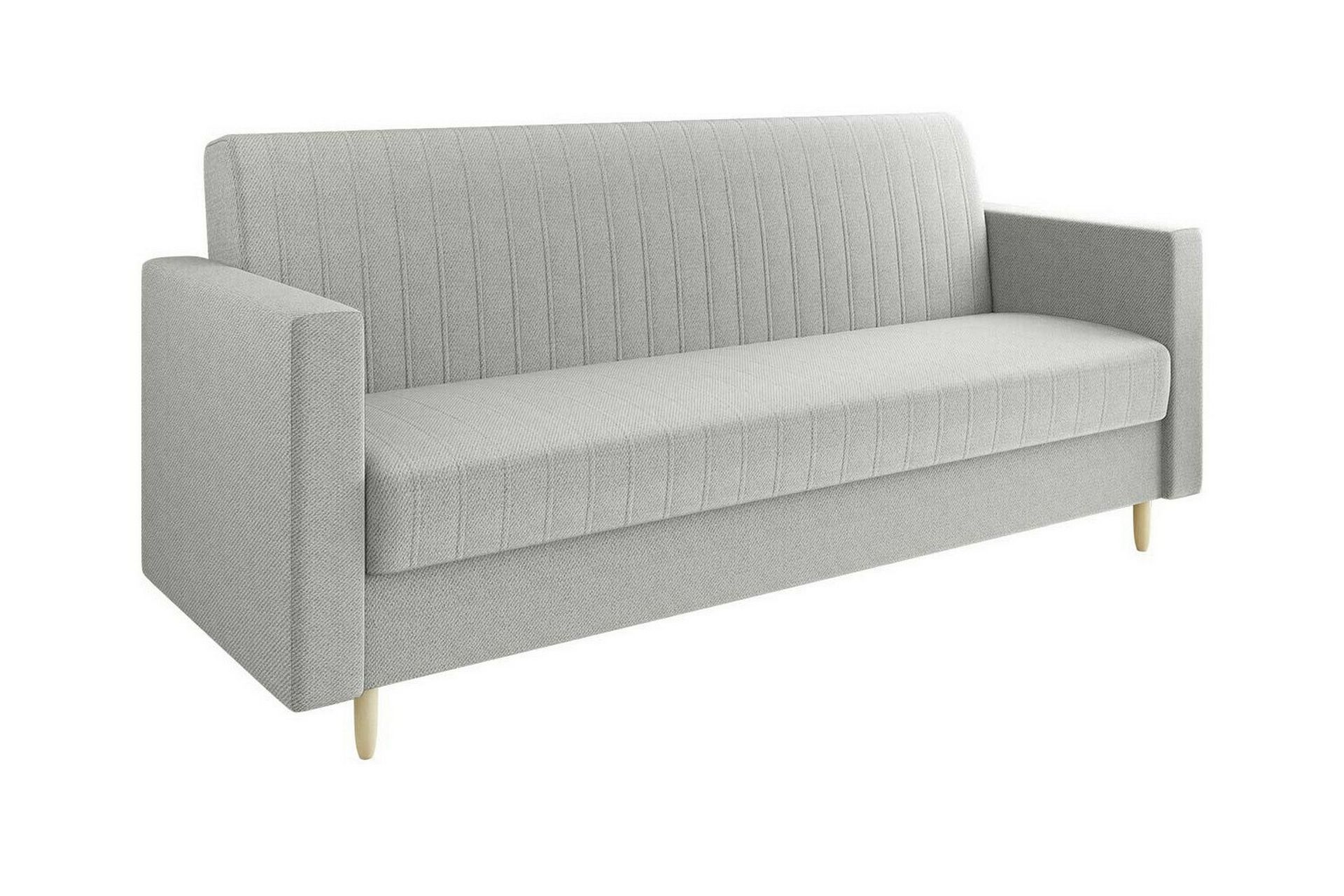 Midfeld 3-seters Sovesofa - Lysegrå - Møbler - Sofaer - Sovesofaer