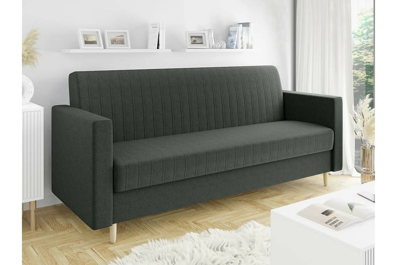 Midfeld 3-seters Sovesofa - Mørkegrå - Møbler - Sofaer - Sovesofaer