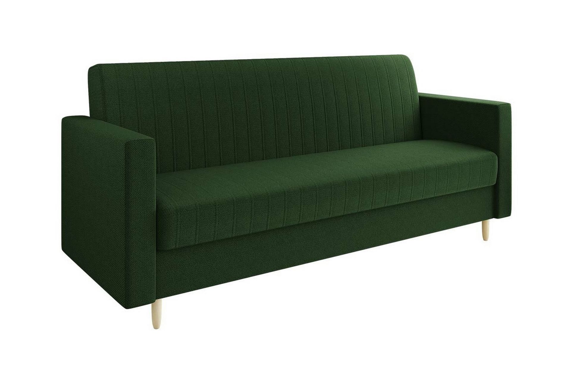 Midfeld 3-seters Sovesofa - Mørkegrønn - Møbler - Sofaer - Sovesofaer
