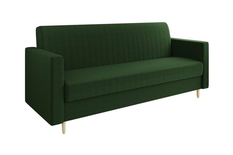 Midfeld 3-seters Sovesofa - Mørkegrønn - Møbler - Sofaer - Sovesofaer