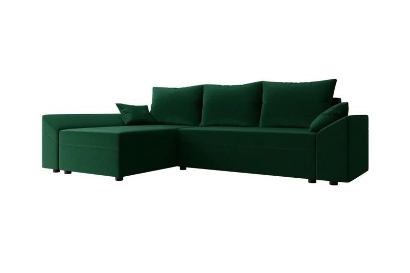 Midfeld 3-sits Hörnbäddsoffa Dark green, undefined