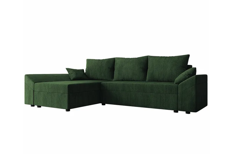 Midfeld 3-sits Hörnbäddsoffa Dark green, undefined