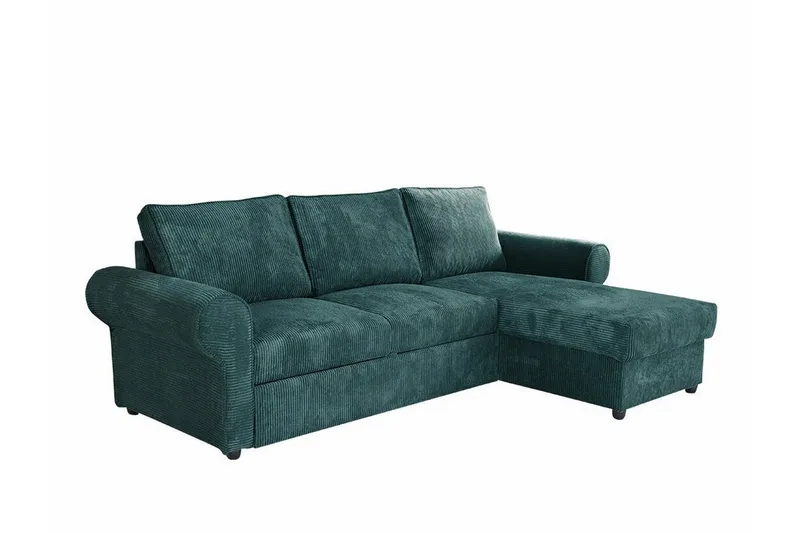 Midfeld 3-sits Hörnbäddsoffa Dark Turquoise, undefined