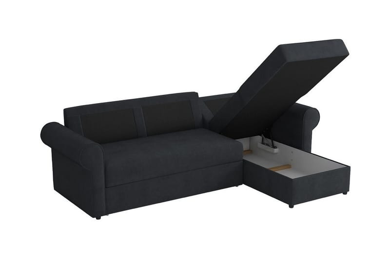 Midfeld 3-sits Hörnbäddsoffa NO_BRAND Dark Turquoise - Møbler - Sofaer - Sovesofaer