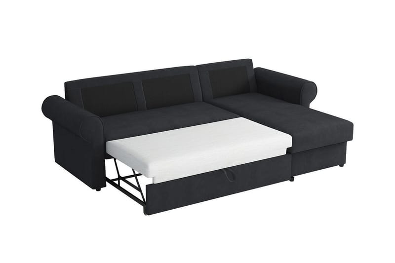 Midfeld 3-sits Hörnbäddsoffa NO_BRAND Light grey/Dark grey - Møbler - Sofaer - Sovesofaer