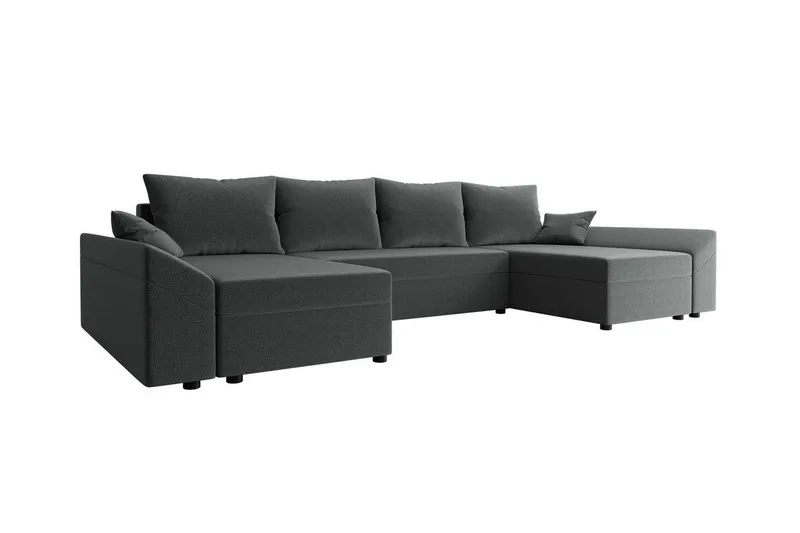 Midfeld 4-sits Hörnbäddsoffa NO_BRAND Dark grey, undefined