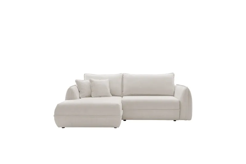 Mirana Sovesofa med Divan 3-seter, Hvit