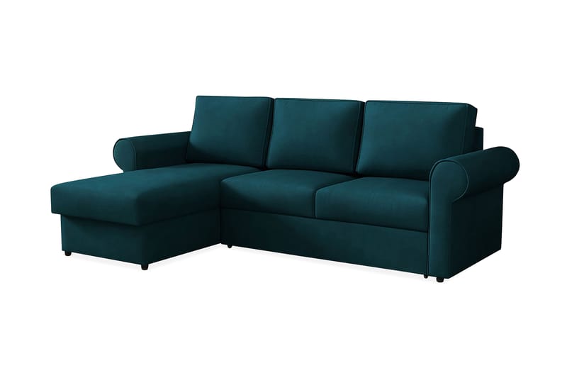 Monaco Hjørnesofa - Blå - Møbler - Sofaer - Sovesofaer