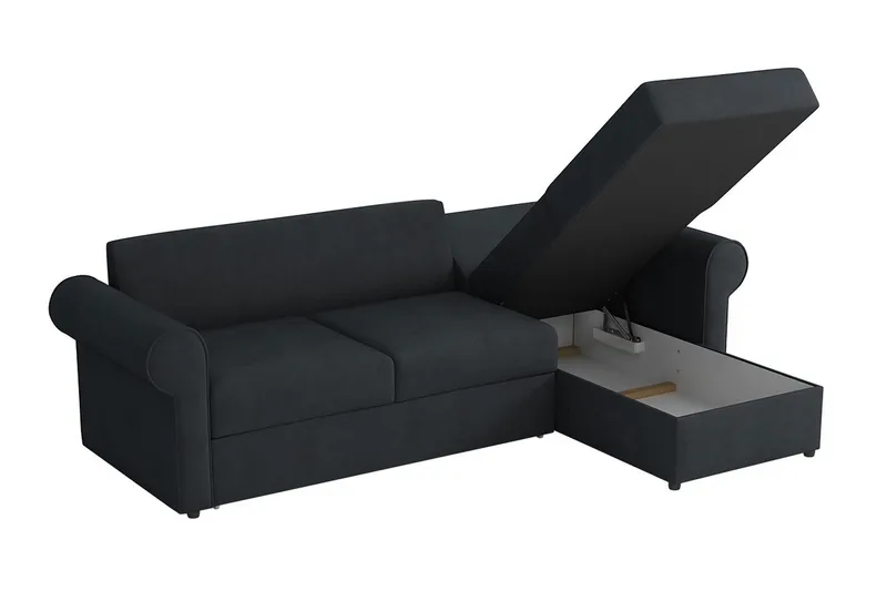 Monaco Hjørnesofa - Turkis - Møbler - Sofaer - Sovesofaer