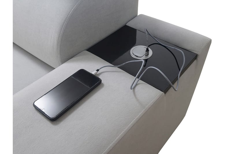 Morenia 3-seters Hjørnesovesofa Høyre - Brun - Møbler - Sofaer - Sovesofaer